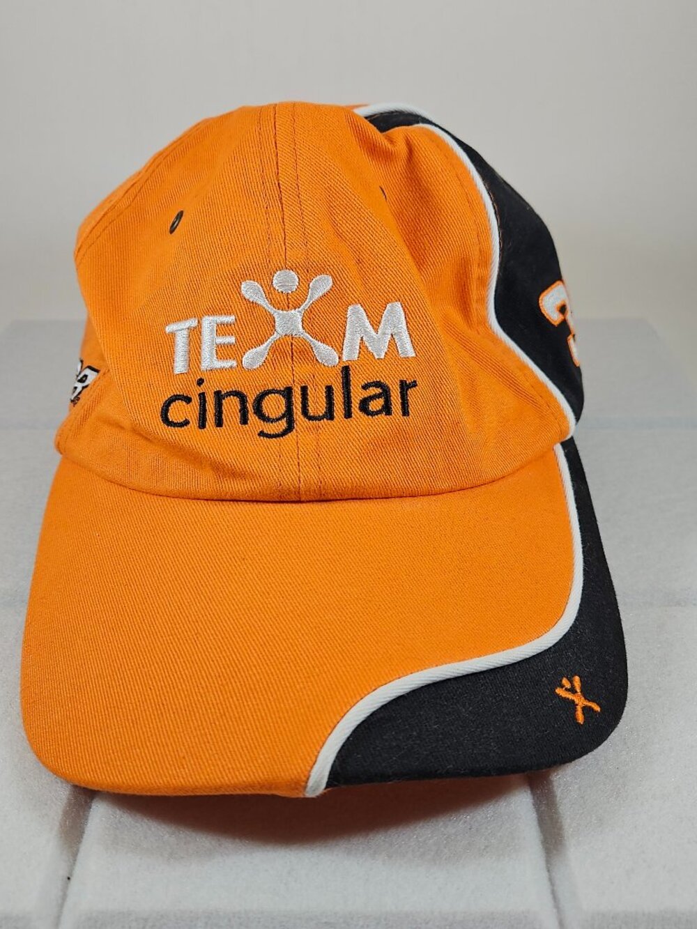 Team Cingular RCR Racing 31 Jeff Burton Strapback Dad Hat with Jack Logo